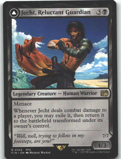 Jecht, Reluctant Guardian
