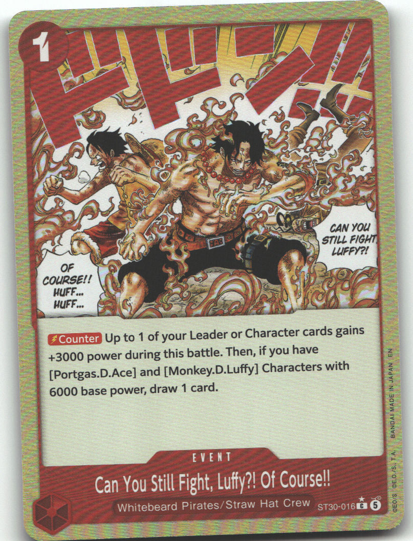 Can You Still Fight, Luffy?! Of Course!! (Parallel)