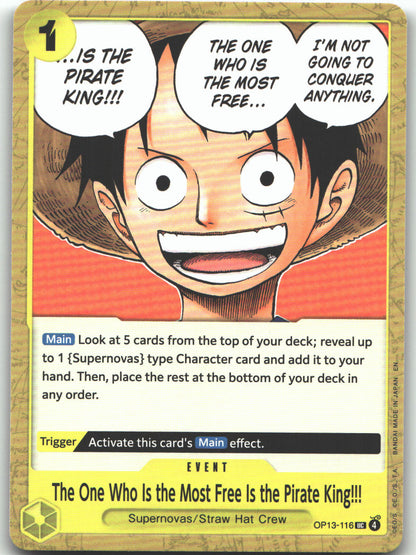 The One Who Is the Most Free Is the Pirate King!!!