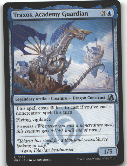 Traxos, Academy Guardian