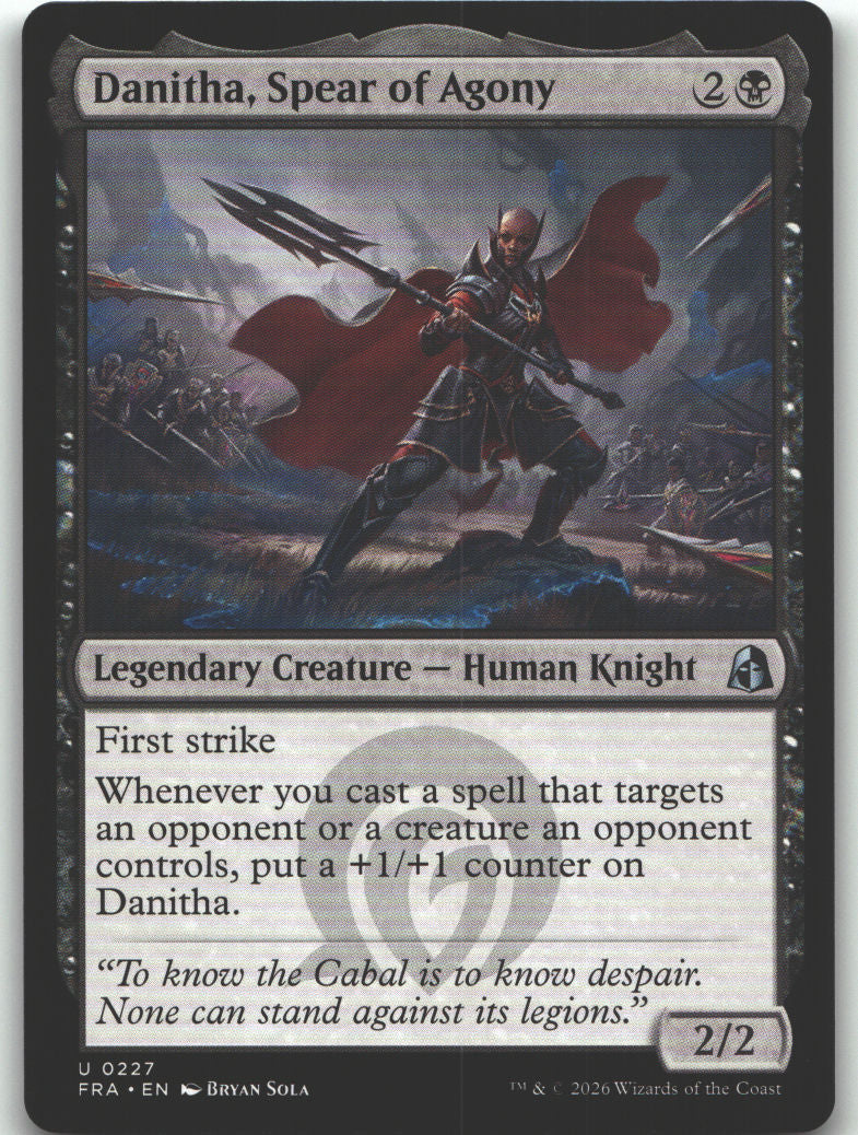 Danitha, Spear of Agony