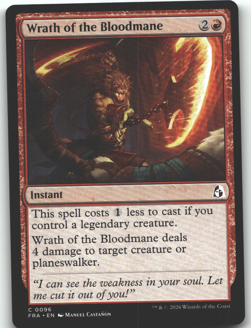 Wrath of the Bloodmane