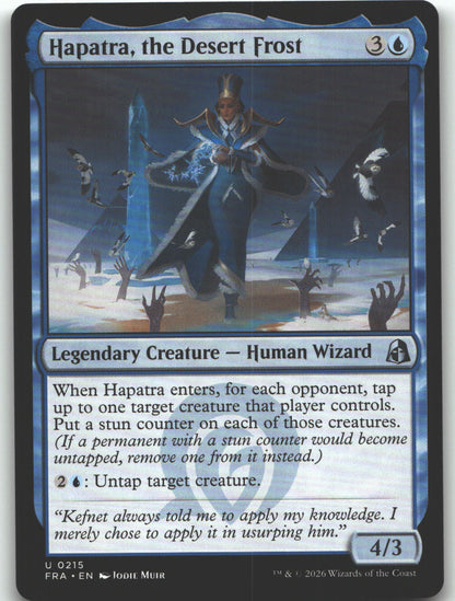 Hapatra, the Desert Frost