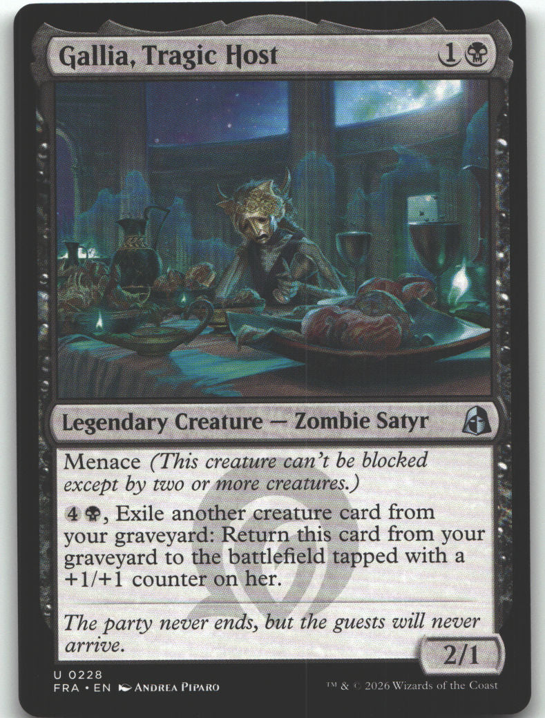 Gallia, Tragic Host