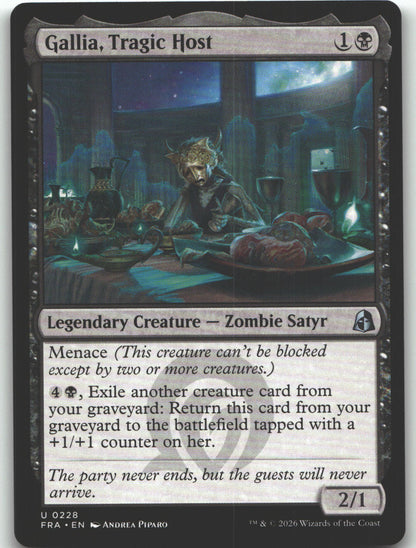 Gallia, Tragic Host