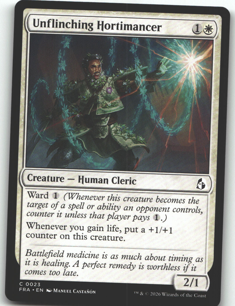 Unflinching Hortimancer