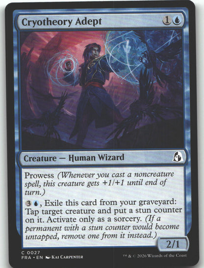 Cryotheory Adept