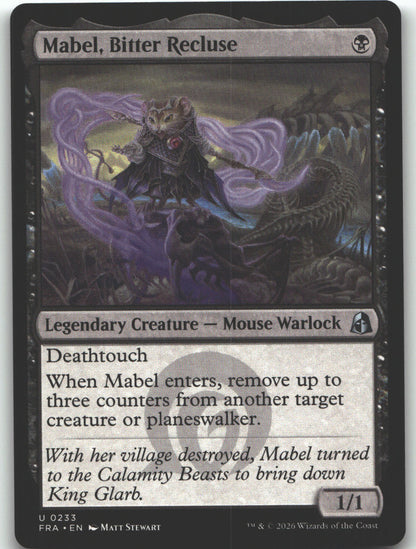 Mabel, Bitter Recluse