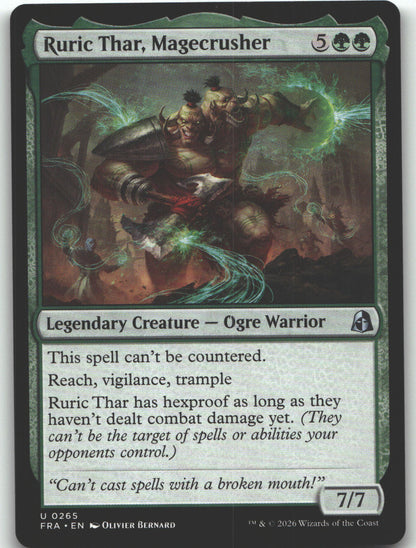 Ruric Thar, Magecrusher