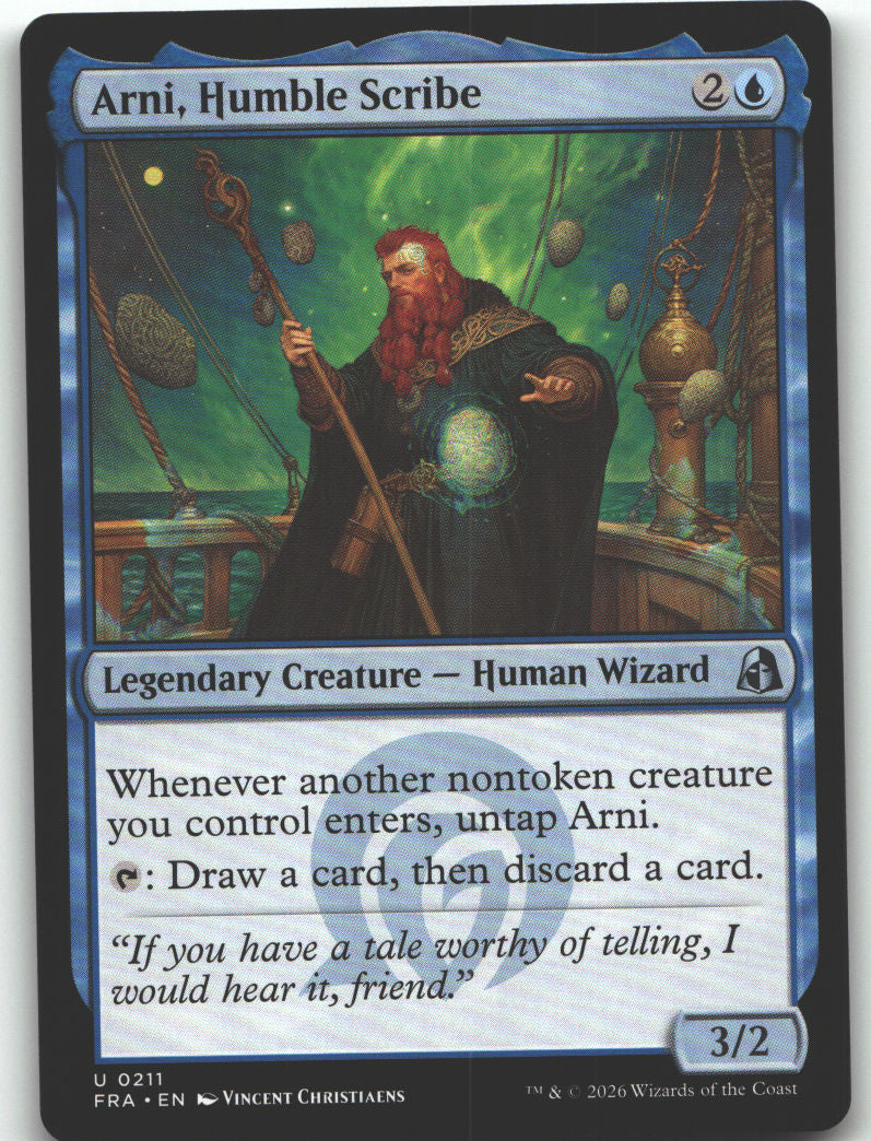 Arni, Humble Scribe