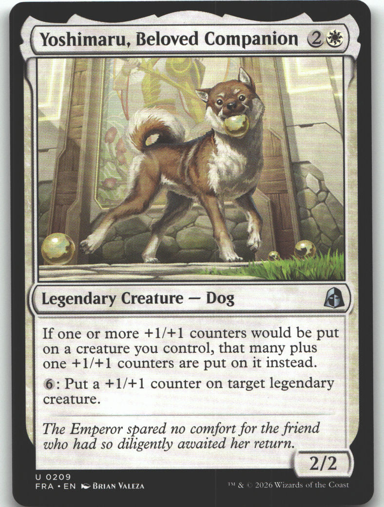 Yoshimaru, Beloved Companion