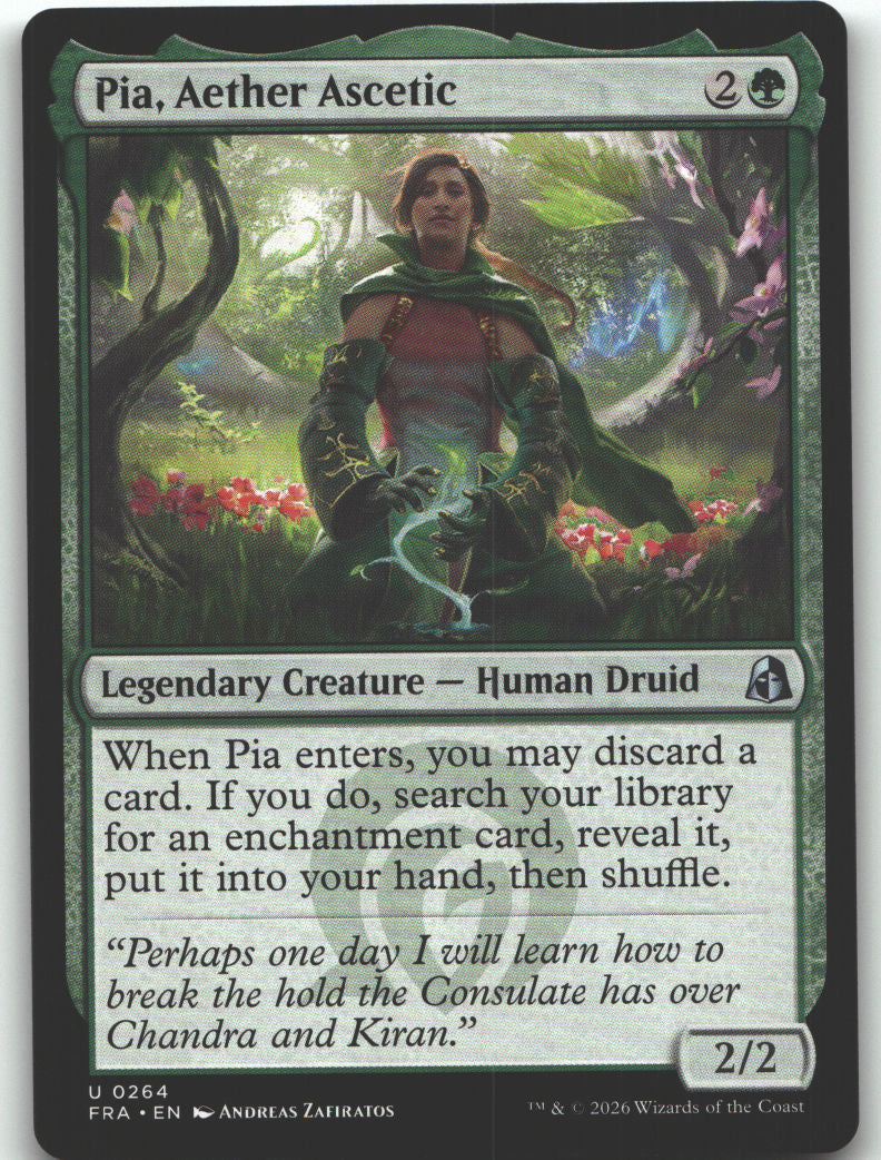 Pia, Aether Ascetic