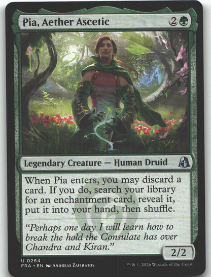 Pia, Aether Ascetic