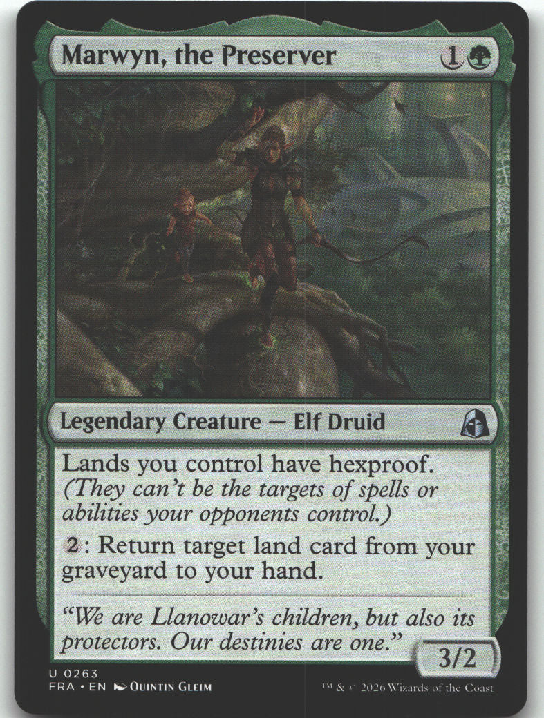 Marwyn, the Preserver