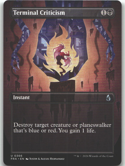 Terminal Criticism (Borderless)