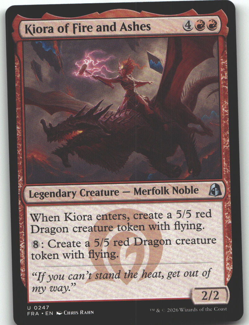 Kiora of Fire and Ashes