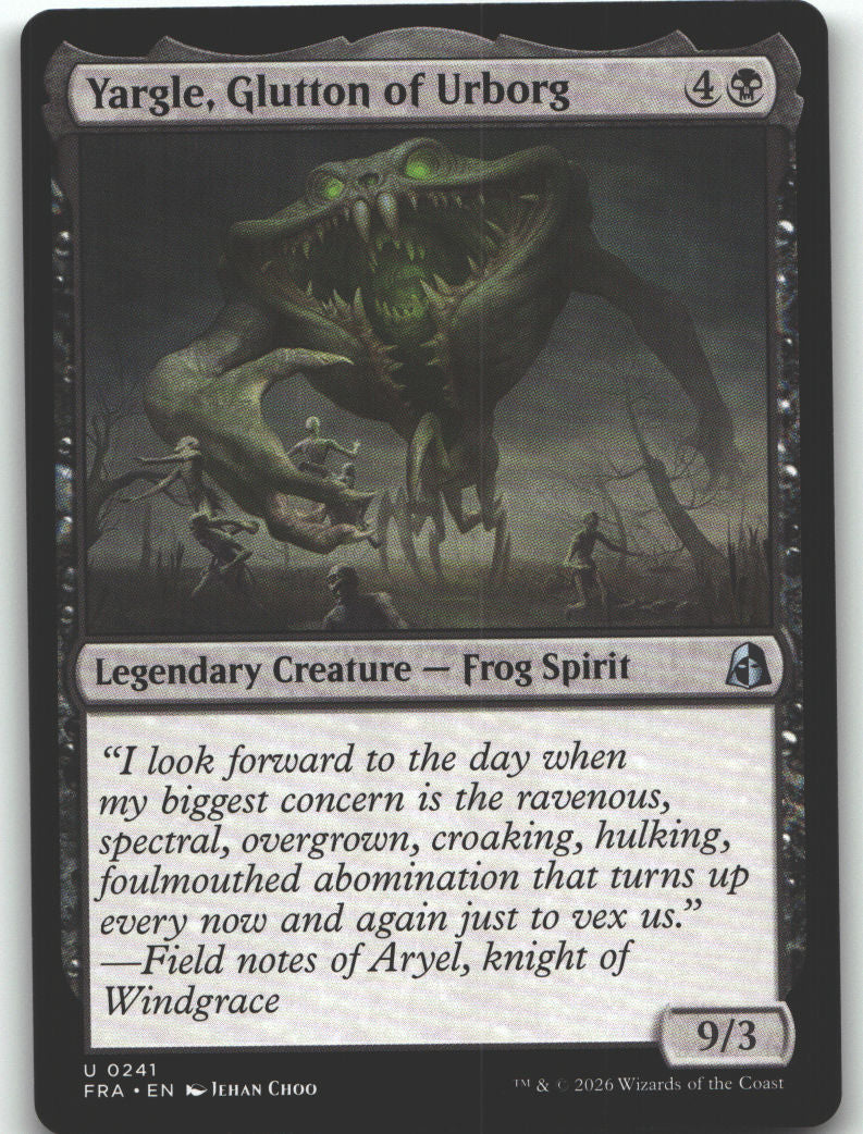Yargle, Glutton of Urborg