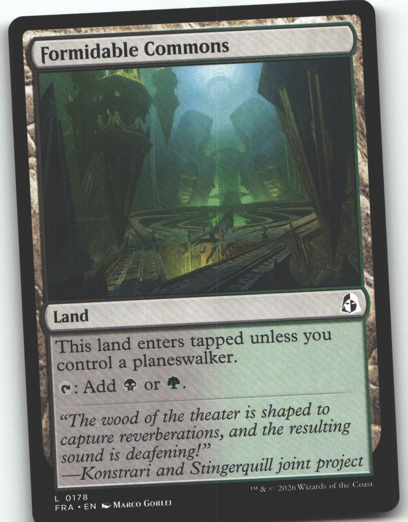 Formidable Commons