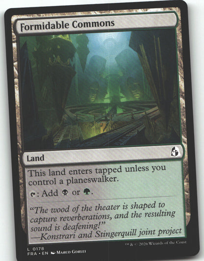 Formidable Commons