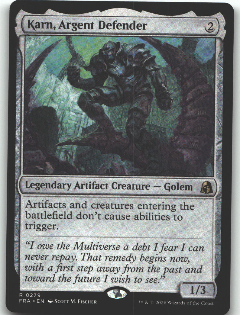 Karn, Argent Defender