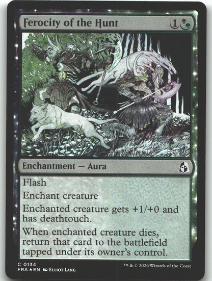 Ferocity of the Hunt