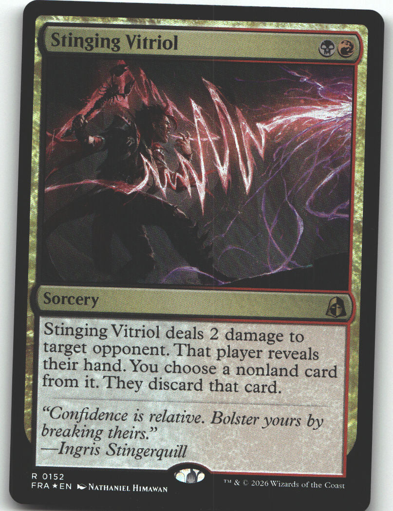 Stinging Vitriol