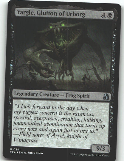 Yargle, Glutton of Urborg