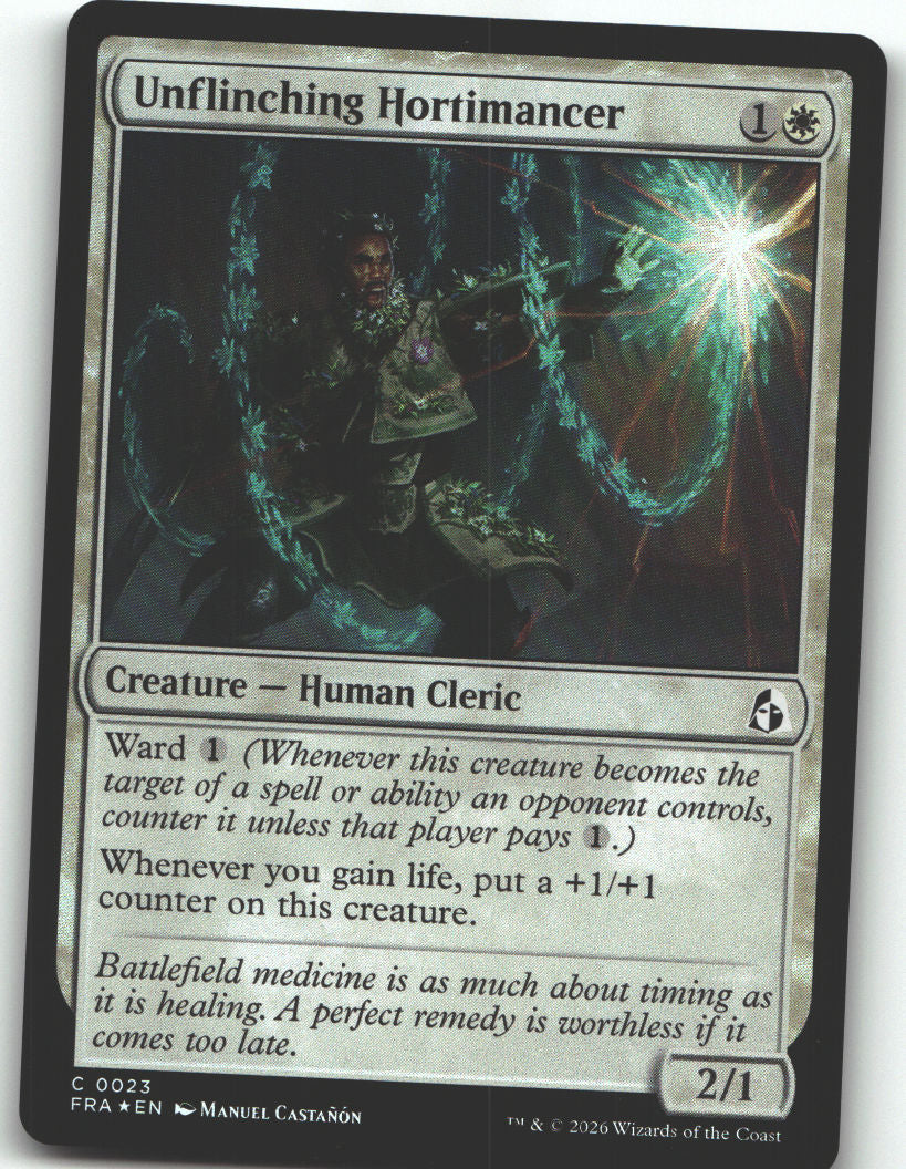 Unflinching Hortimancer