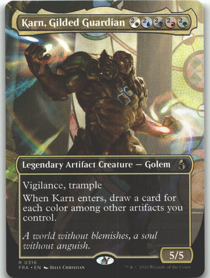 Karn, Gilded Guardian (Borderless)