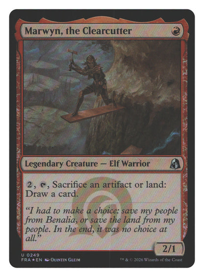 Marwyn, the Clearcutter