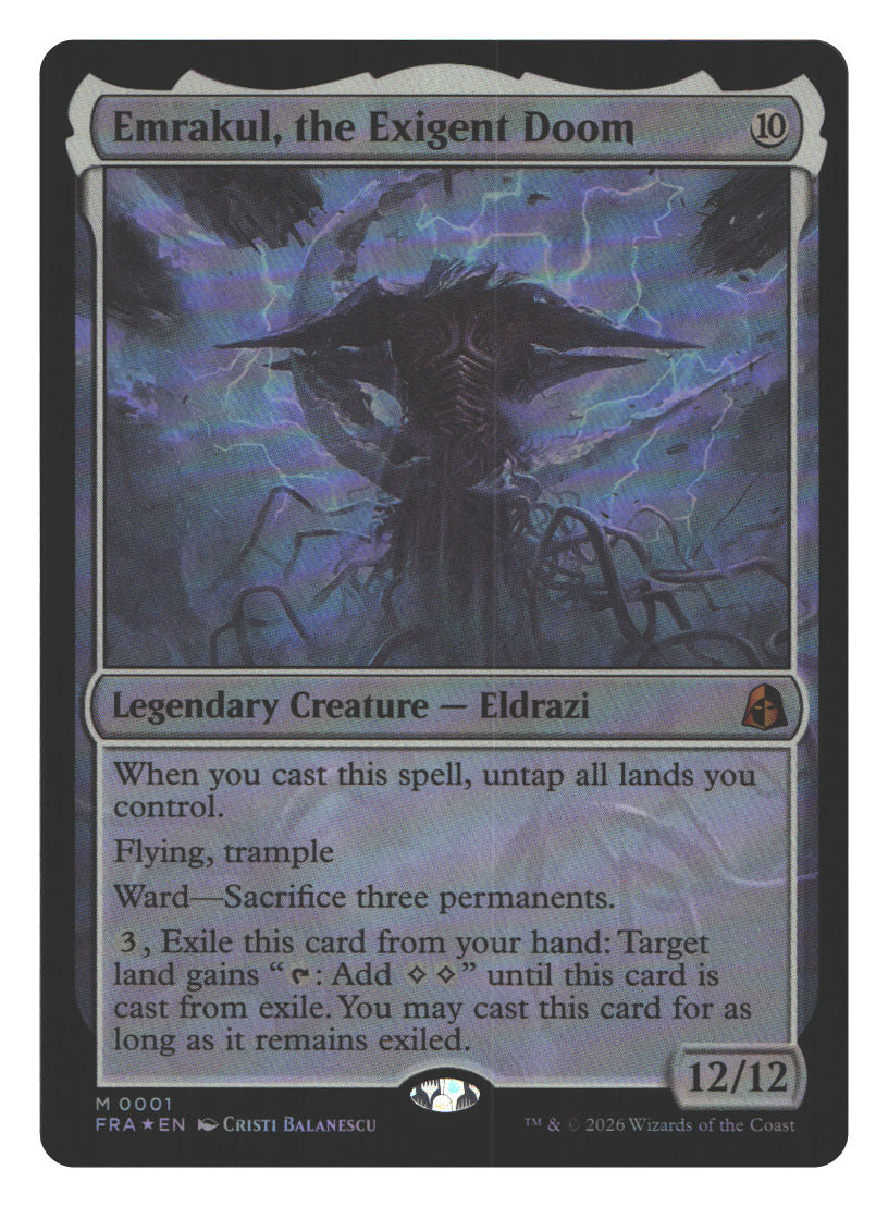 Emrakul, the Exigent Doom