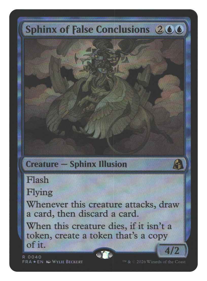 Sphinx of False Conclusions