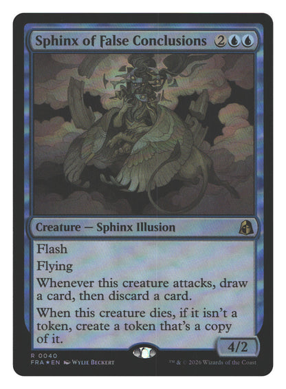 Sphinx of False Conclusions