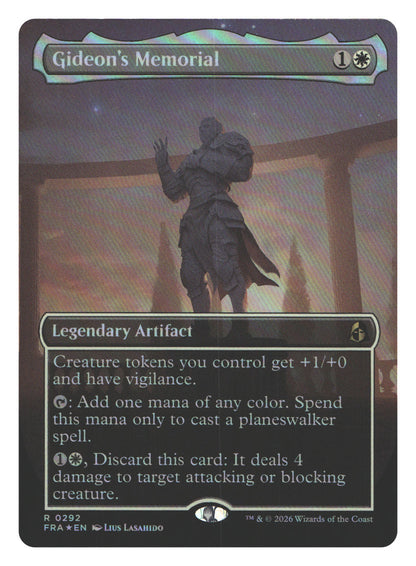Gideon's Memorial (Borderless)