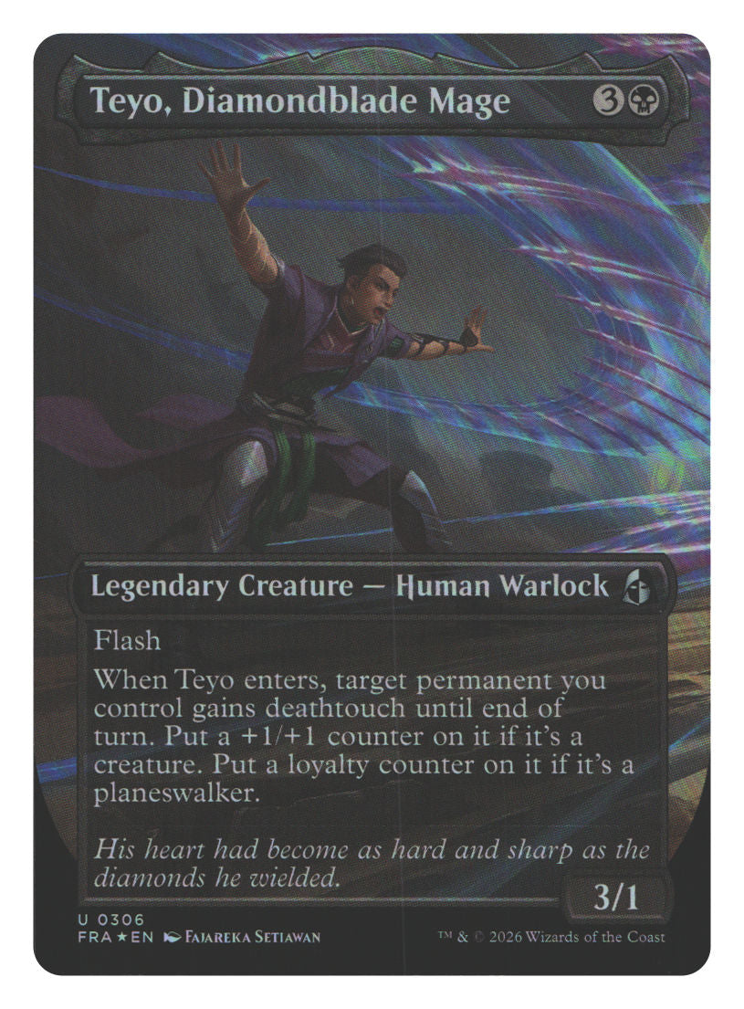 Teyo, Diamondblade Mage (Borderless)