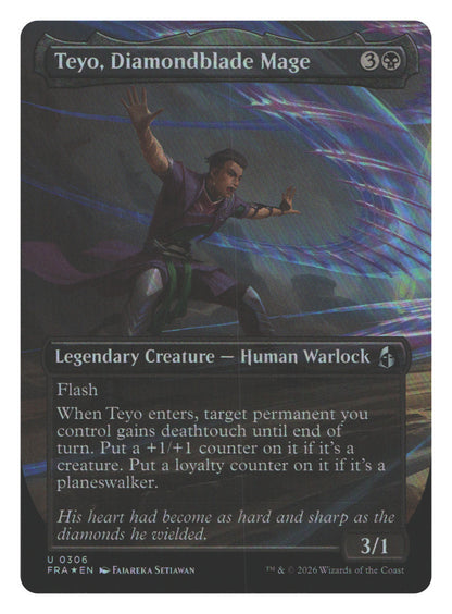Teyo, Diamondblade Mage (Borderless)