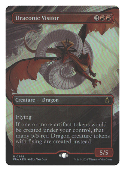 Draconic Visitor (Borderless)