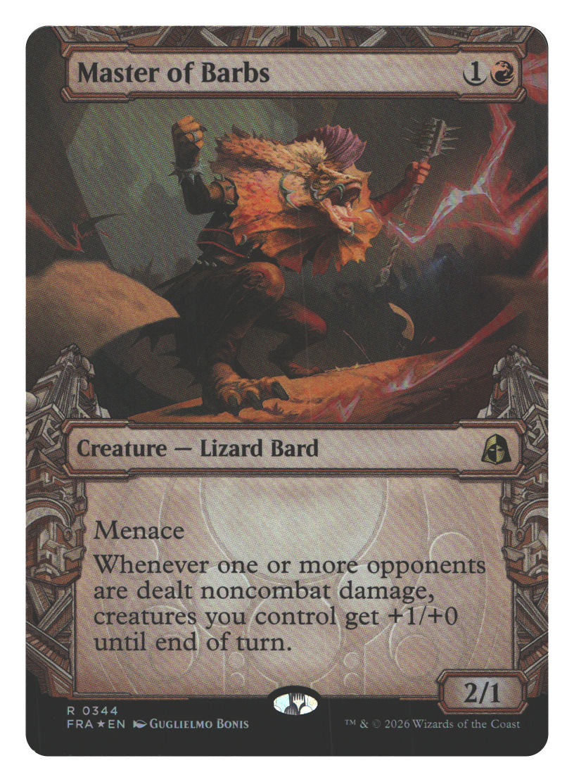 Master of Barbs (Showcase)