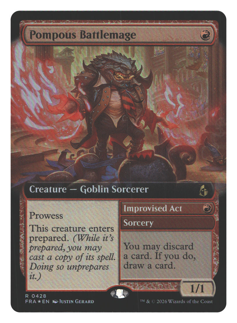 Pompous Battlemage (Extended Art)