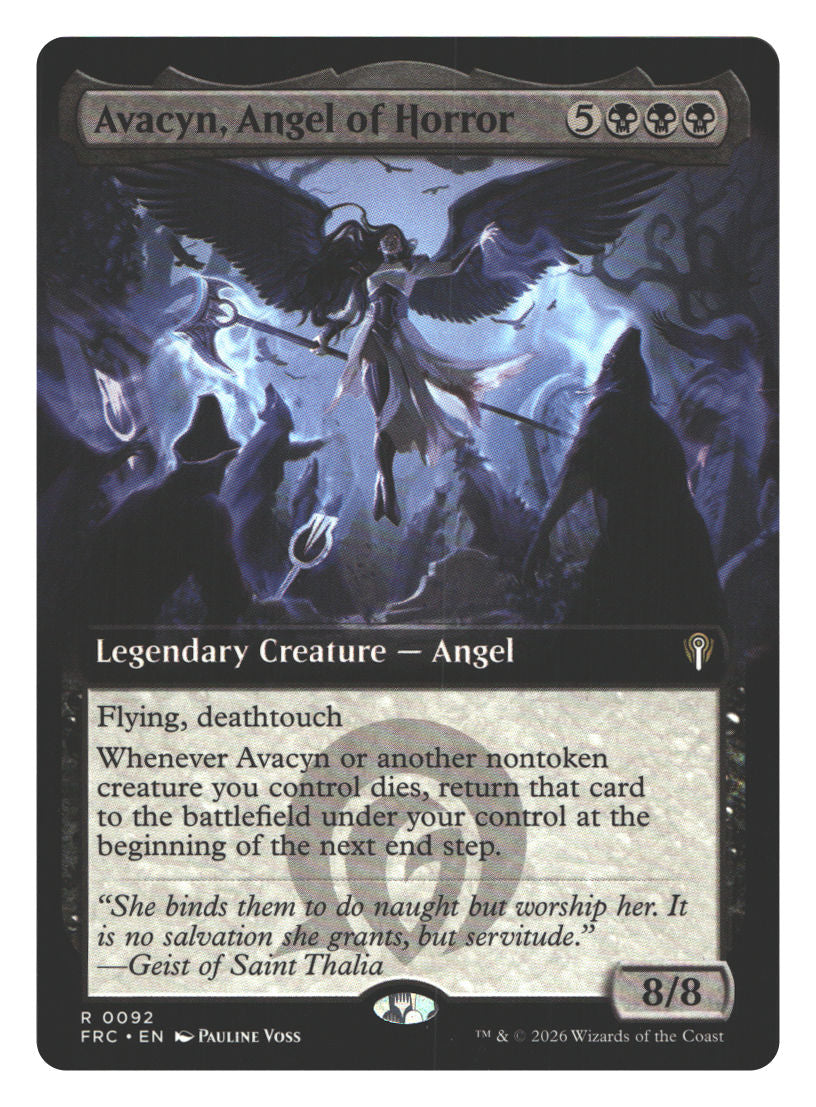 Avacyn, Angel of Horror (Extended Art)