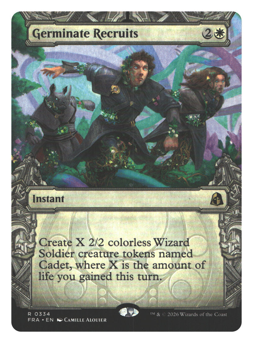 Germinate Recruits (Showcase)