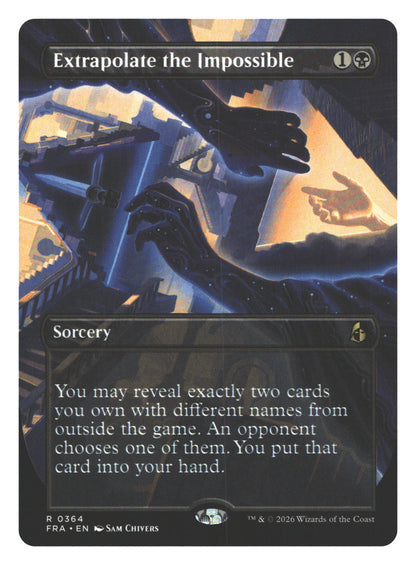 Extrapolate the Impossible (Borderless)