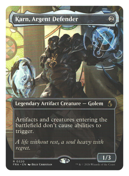 Karn, Argent Defender (Borderless)