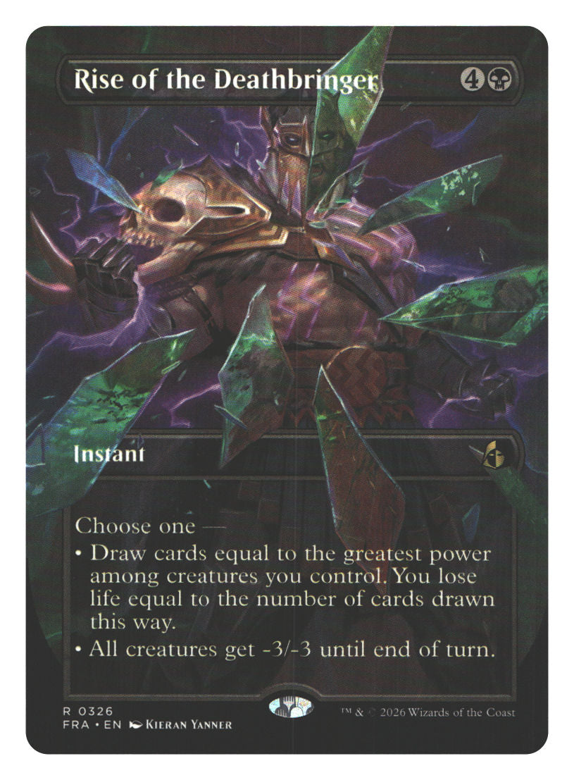 Rise of the Deathbringer (Borderless)