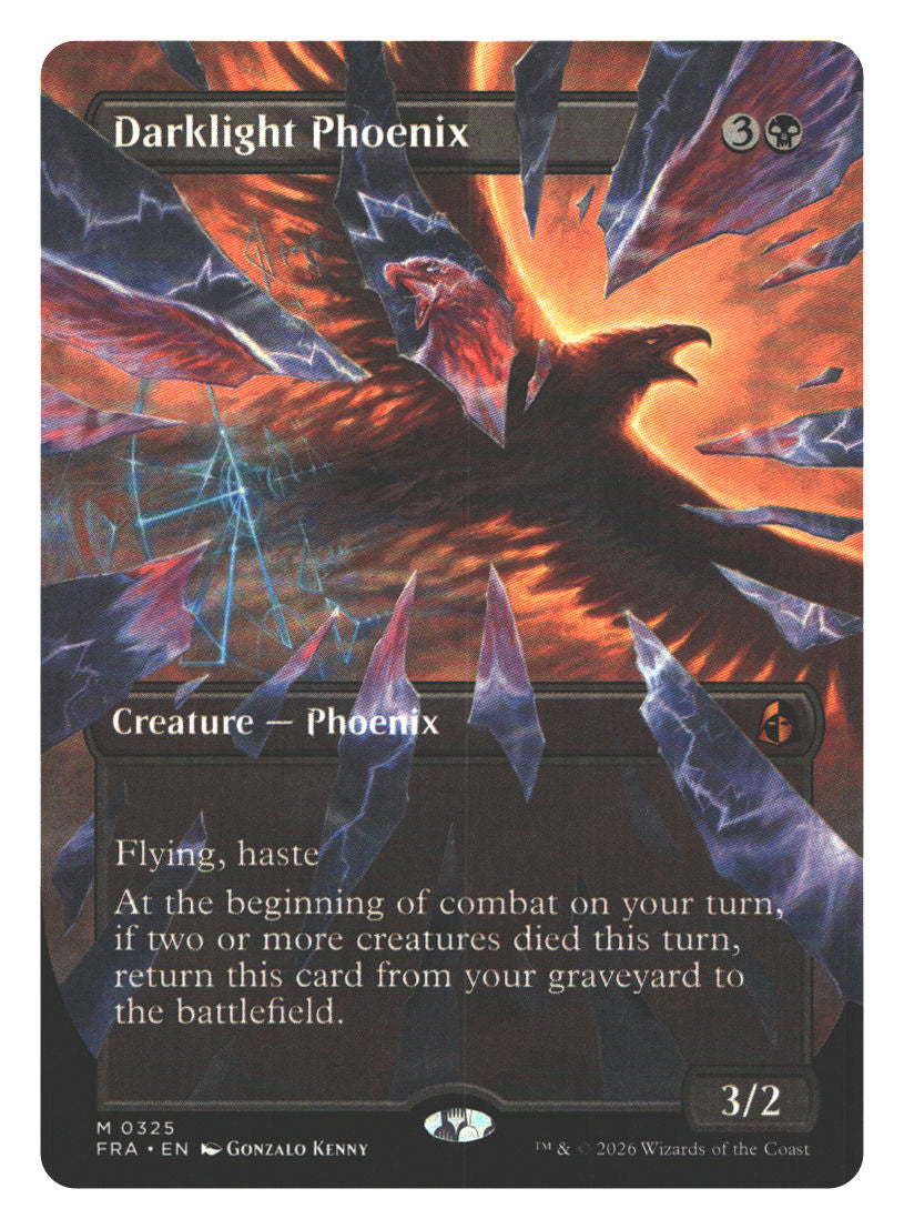 Darklight Phoenix (Borderless) (0325)