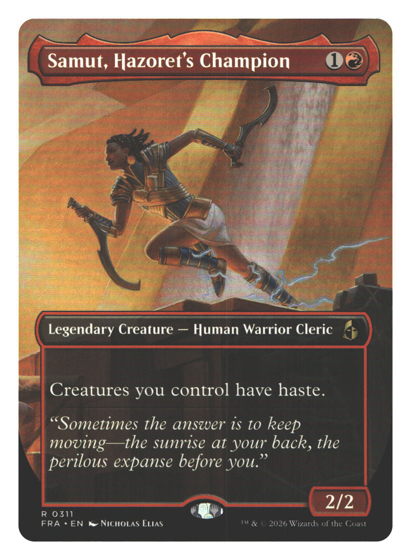 Samut, Hazoret's Champion (Borderless)