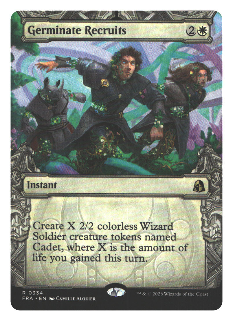 Germinate Recruits (Showcase)