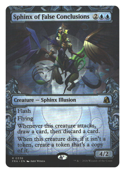 Sphinx of False Conclusions (Showcase)