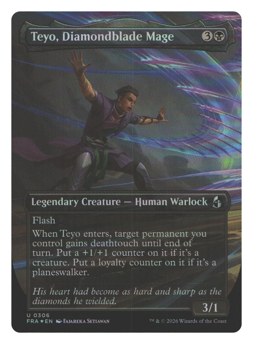 Teyo, Diamondblade Mage (Borderless)