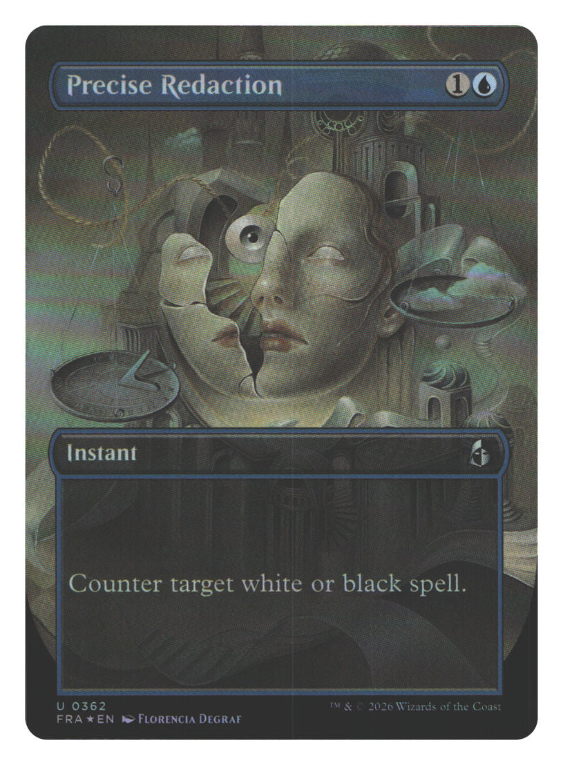 Precise Redaction (Borderless)